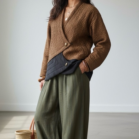 Vintage Quilted Avant Garde Jacket - Picture 11 of 11